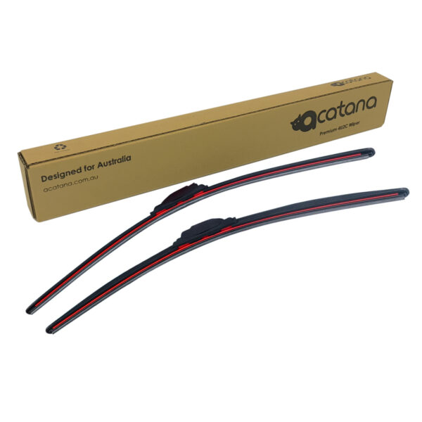 Premium Wiper Blades suit Audi RS Q3 8U F3 2014 - 2022 Set of 24" + 21" Sizes by acatana