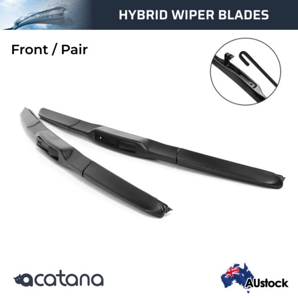 Hybrid Wiper Blades fits Ford Ranger PX 2011 - 2015 Twin Kit