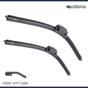 acatana Wiper Blades for Land Rover Freelander I L314 1998 - 2006 Pair of 21" + 21" Front Windscreen Replacement