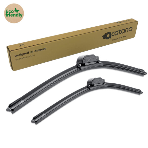 9011 Aero Wiper Blades for Audi RS Q3 8U F3 2014 - 2022 Pair of 24" + 21" Front Windscreen by acatana