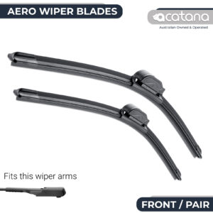 acatana Wiper Blades for Mercedes AMG E43 W213 2016 - 2018 Sedan Front Pair of 24" + 22" Replacement