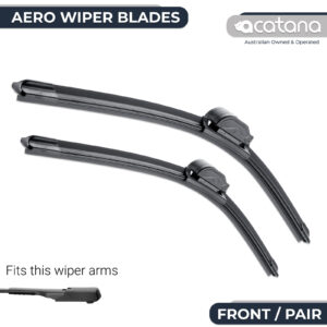 acatana Wiper Blades for Mercedes AMG CLA45 X117 Shooting Brake 2015 - 2019 Pair of 24" + 19" Replacement