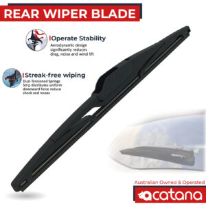 Rear Wiper Blade for Daihatsu Charade L250 2003 2004 2005 12 Inch 300mm Hatch