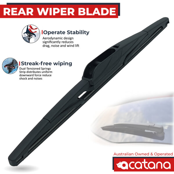 acatana Rear Wiper Blade For Subaru Forester SH SUV 2008 - 2012 14 Inch 350mm Tailgate Replacement