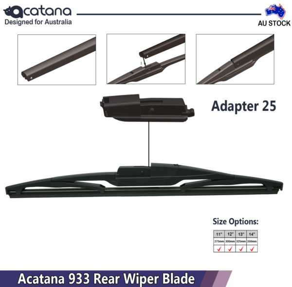 Rear Wiper Blade For Alfa Romeo 156 1999 2000 - 2005 2006 Wagon 14" Tailgate