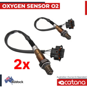 x2 Oxygen Sensor O2 for Holden Commodore VZ 2004 - 2007 3.6L V6 Lambda Probe Replacement Kit fits OEM 0258006743