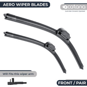 Aero Wiper Blades for Mercedes AMG CL63 C216 2007 - 2014 Pair of 26" + 26" Front Windscreen