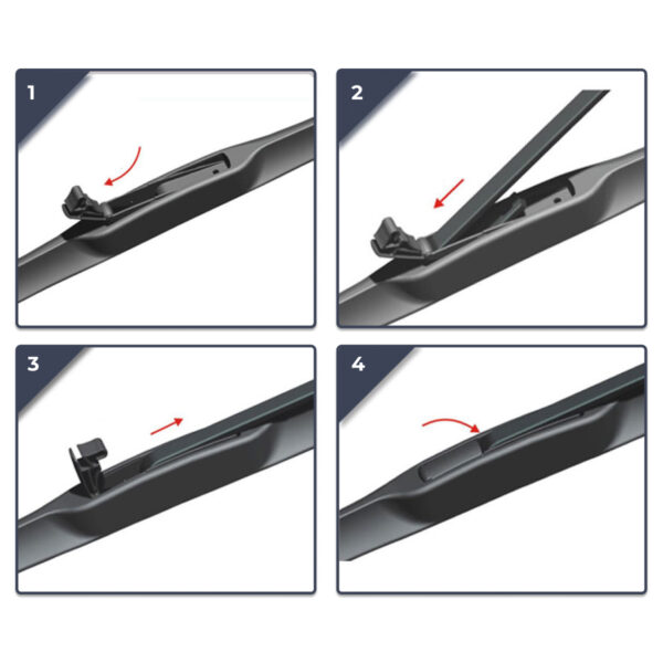 Wiper Blades for Alfa Romeo 156 1999 2000 2001 2002 - 2006 22" + 21" Windscreen