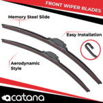 ExtraLite Replacement Wiper Blades for Mazda 3 BM BN 2014 - 2019 Image