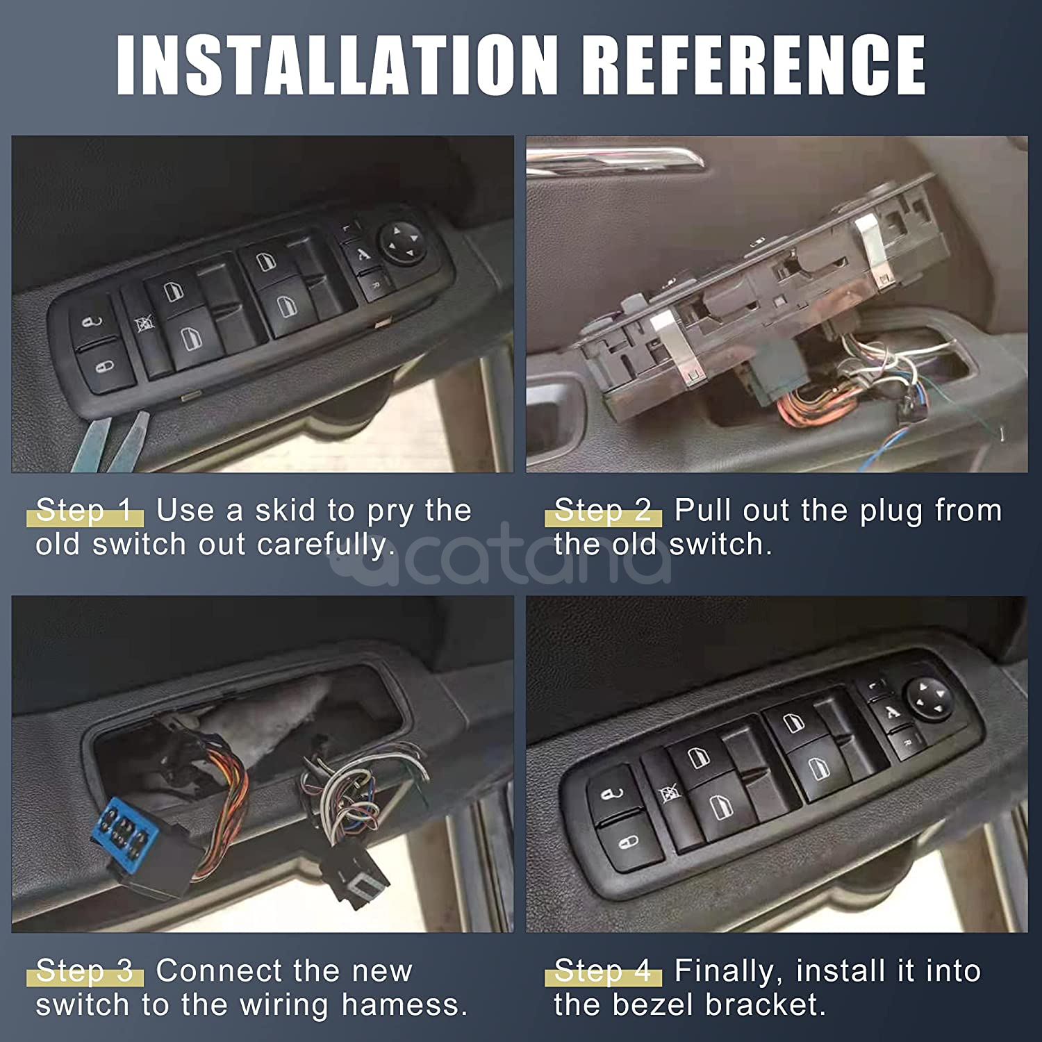 Master Power Window Switch for Mercedes Benz Sprinter VW Crafter Door Panel Mirror Control Regulator RHD Electric Lifter LED YELLOW 10 Aurus Auto Master Power Window Switch for Mercedes Benz Sprinter VW Crafter Door Panel Mirror Control Regulator RHD Electric Lifter LED YELLOW