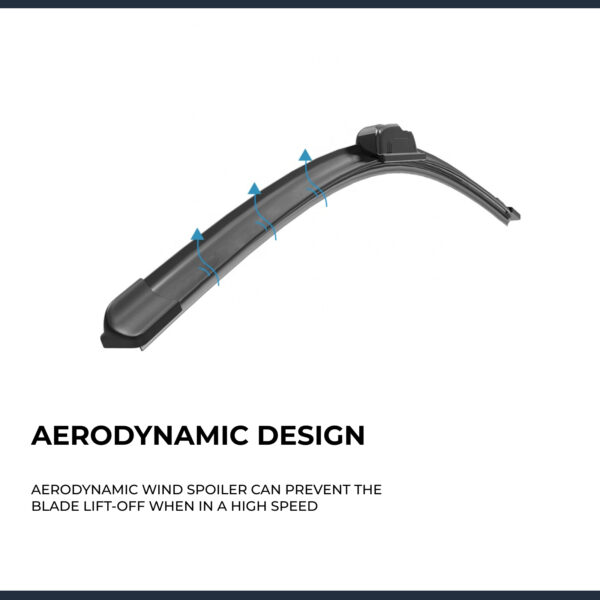 Aero Wiper Blades for Audi S1 8X 2014 - 2018 Pair Pack
