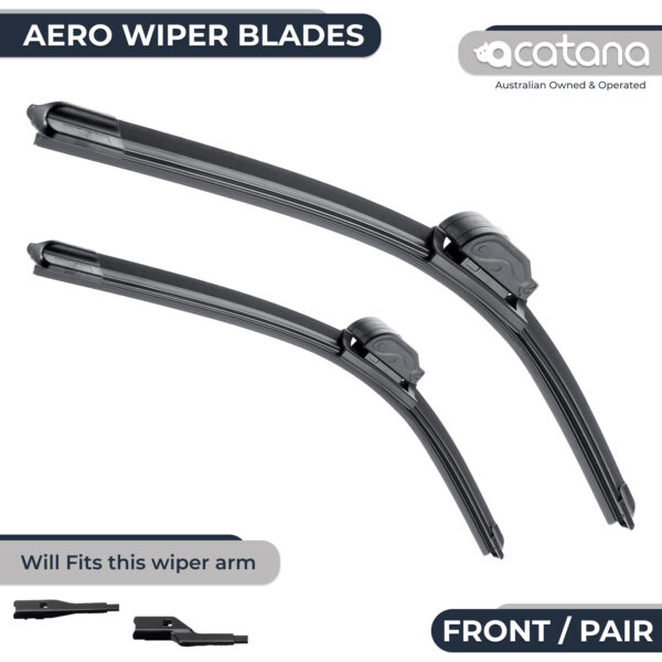 Aero Wiper Blades for Audi TT FV 2014 - 2021 Pair Pack