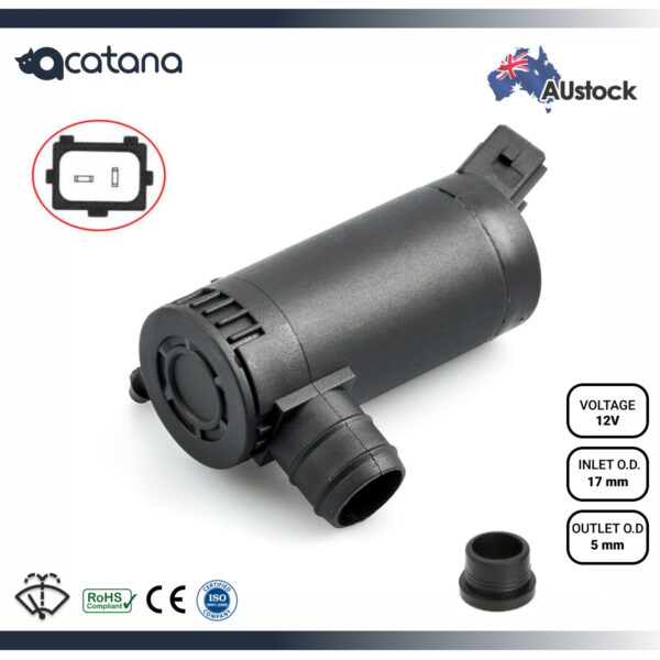 Acatana Wiper Windscreen Washer Pump for Ford Mondeo HD 1998 1999 2000 Front Spray Motor