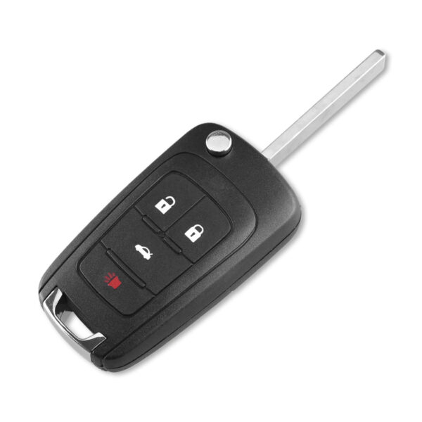 Acatana Remote Flip Car Key Shell Case Blank Enclosure Fob for Chevrolet Spark 2013 4B
