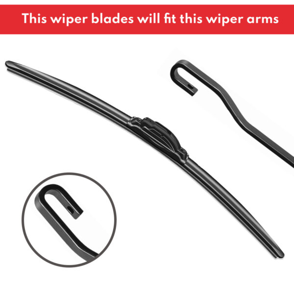 Premium Wiper Blade suit Mercedes Benz E-Class W210 S210 1996 - 2002 Kit of 24" Size by acatana