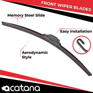 Premium Wiper Blade suit Mercedes Benz SL-Class R129 1989 - 2001 Kit of 24" Size by acatana