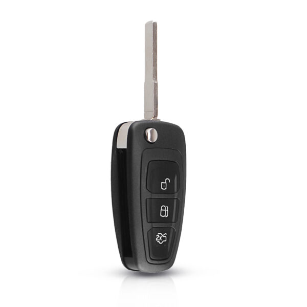 Remote Flip Car Key For Ford Fiesta 2009 2010 Transponder 4D63 433 MHz 3 Button