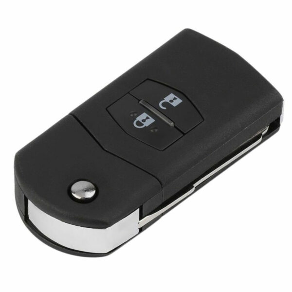 Remote Flip Key Transponder For Mazda 3 BK Series 2 2006 - 2009 4D63 433 MHz 2B