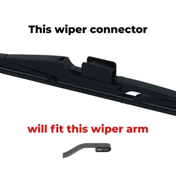 Rear Wiper Blade for Holden Commodore VL 1986 - 1988 16" 400mm Replacement Kit