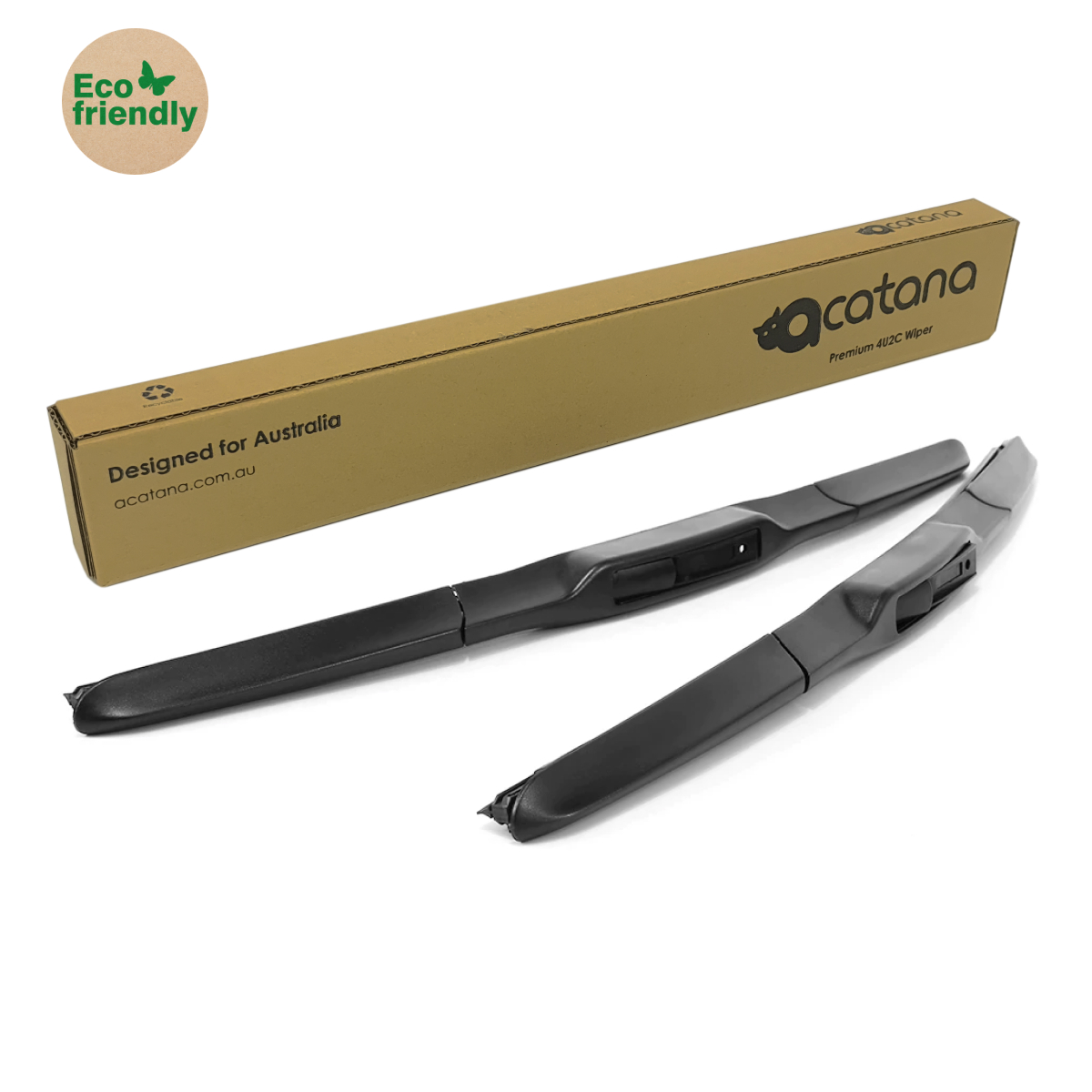 Hybrid Wiper Blades fit Mitsubishi ASX XA XB XC XD 2010 - 2023, Twin Kit 6 Aurus Auto Hybrid Wiper Blades fits Mitsubishi ASX XA XB XC XD 2010 - 2022 Twin Kit