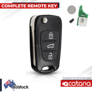 Remote Car Key for Hyundai Elantra 2007 - 2009 ID46 433 MHz Uncut 3 Button