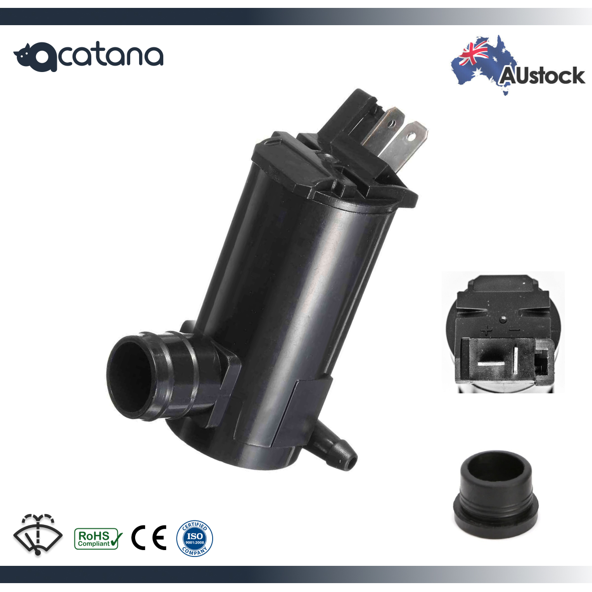 Windscreen Washer Pump for Suzuki SS40V SS80V 1980 - 1985 Hatch Front 1 Aurus Auto Windscreen Washer Pump for Suzuki SS40V SS80V 1980 - 1985 Hatch Front