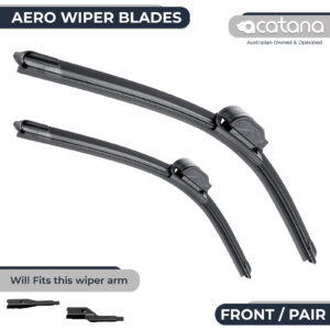 Aero Wiper Blades for Tesla Model Y 2021 - 2023, Pair Pack