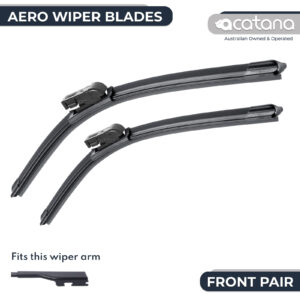 Aero Wiper Blades for Jeep Grand Cherokee WK 2011 - 2021 Pair Pack