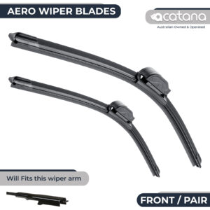 Aero Wiper Blades for Peugeot 307 T5 Convertible 2003 - 2005, Pair Pack