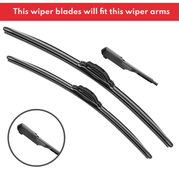 Replacement Wiper Blades for Mercedes Benz G-Class W463 Mk II 2019 - 2023, Set of 2pcs