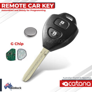 Remote Car Key Replacement for Toyota Hilux 2009 - 2015