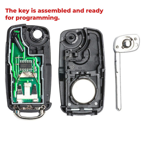 Remote Car Key For Volkswagen VW Caddy 2011 - 2015