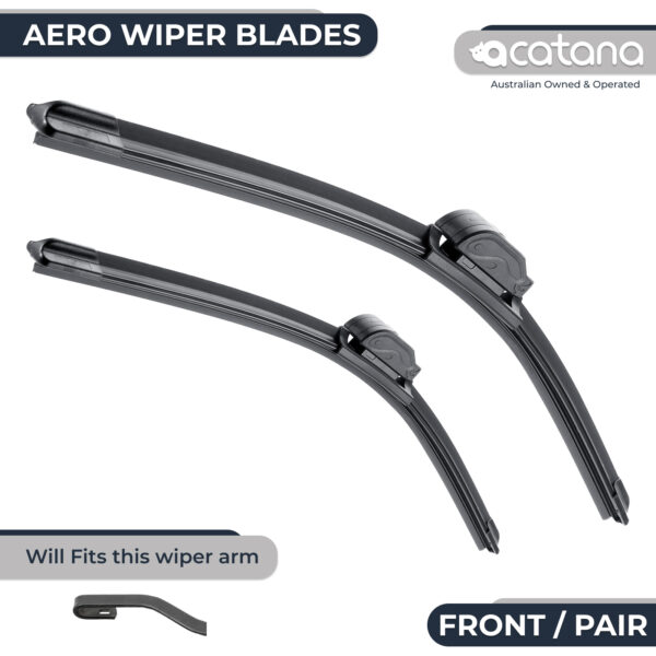Aero Wiper Blades for Renault Arkana JL1 2019 - 2023, Pair Pack