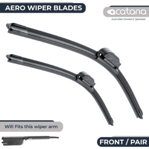 Aero Wiper Blades for Jaguar E-PACE X540 2017 - 2022, Pair Pack