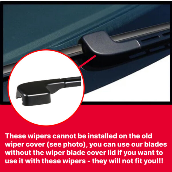 Aero Wiper Blades for BMW 3 Series E92 2006 - 2009 Coupe Pair Pack