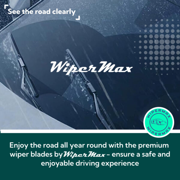 Wipermax Windscreen Wiper Blades for Renault Zoe ZE 2012 - 2023 24"+14"