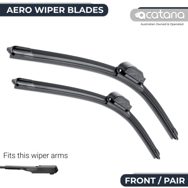 Aero Wiper Blades for Mercedes Benz AMG CLA45 C117 2015 - 2019, Pair Pack