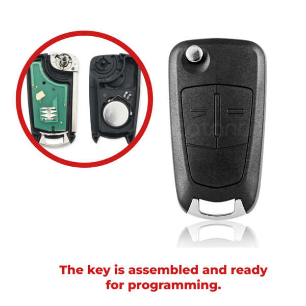 Remote Car Key Replacement for Holden Astra H 2005 - 2009