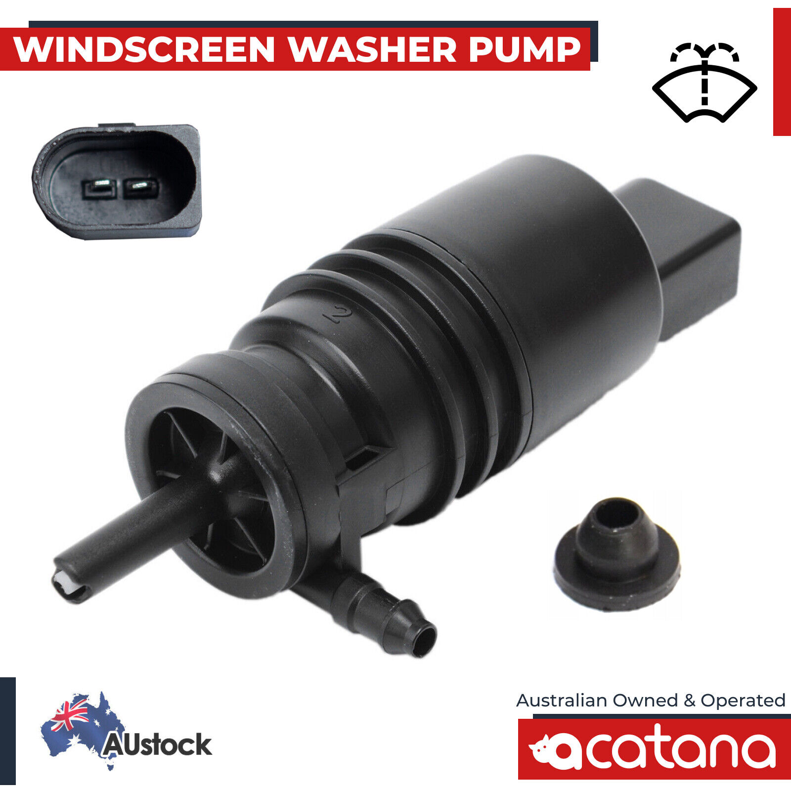 Windscreen Washer Pump for BMW 525i E39 2000 - 2003 Sedan (Front, Rear) 1 Aurus Auto Windscreen Washer Pump for BMW 525i E39 2000 - 2003 Sedan (Front, Rear)