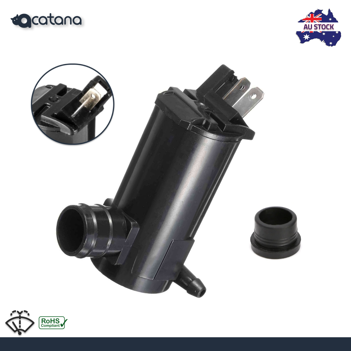 Windscreen Washer Pump for Toyota Camry 1983 - 1986 SV11 (Front) 1 Aurus Auto Windscreen Washer Pump for Toyota Camry 1983 - 1986 SV11 (Front)