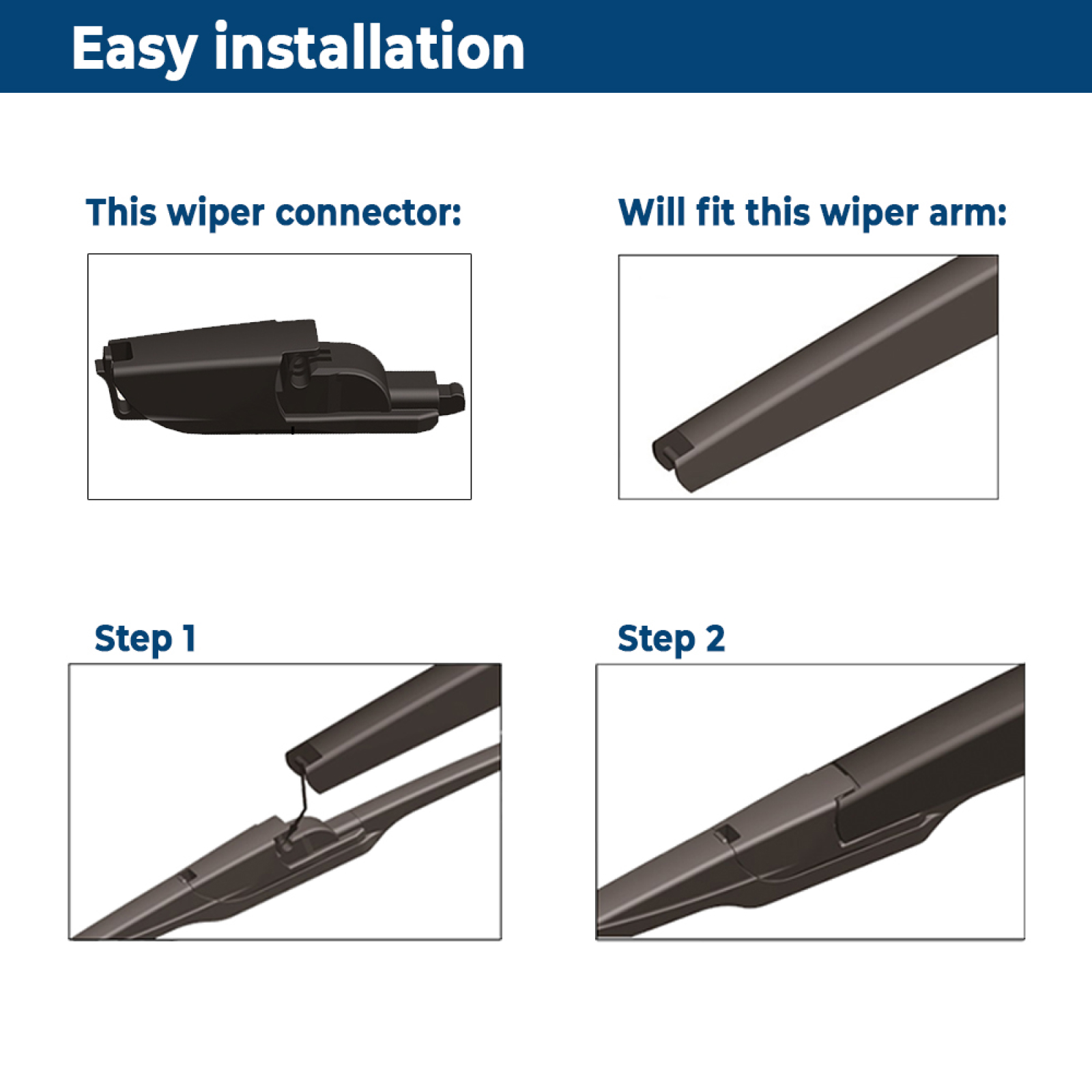 Rear Wiper Blade for Volkswagen Golf Mk6 2010 - 2013 Wagon 5 Aurus Auto Rear Wiper Blade for Volkswagen Golf Mk6 2010 - 2013 Wagon