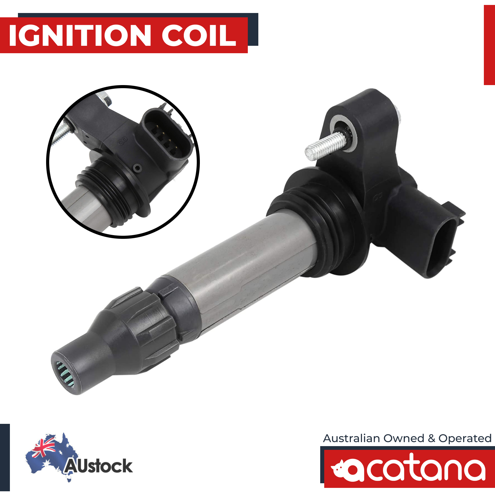 Ignition Coil for Holden Commodore VE 2010 - 2012 (V6, 3.0L, LF1, LFW) 1 Aurus Auto Ignition Coil for Holden Commodore VE 2010 - 2012 (V6, 3.0L, LF1, LFW)