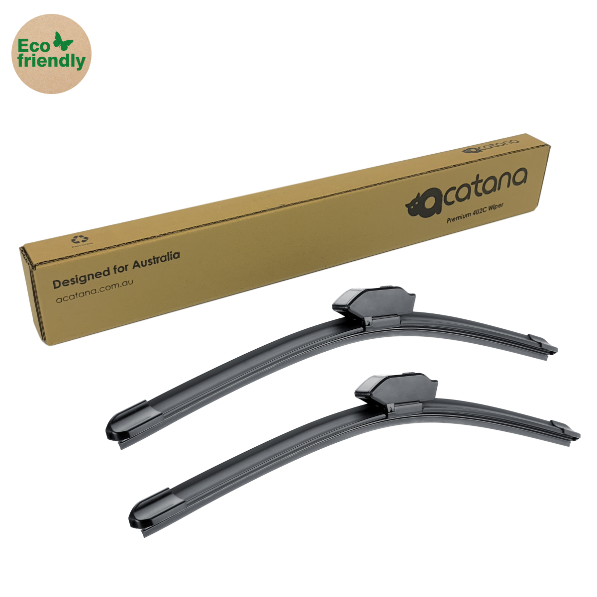 Premium Wiper Blades Set fit Subaru Forester SG 2002 - 2008 SUV Front 11 Aurus Auto Premium Wiper Blades Set fit Subaru Forester SG 2002 - 2008 SUV Front