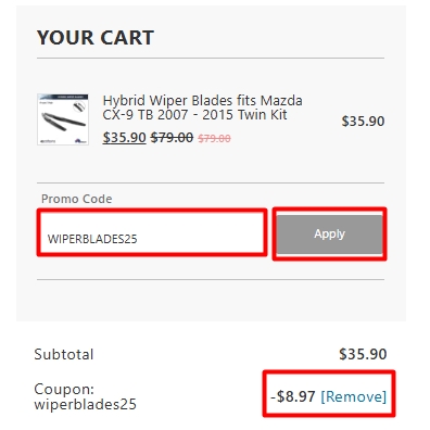 25% Off Wiper Blades – Limited Time Offer!