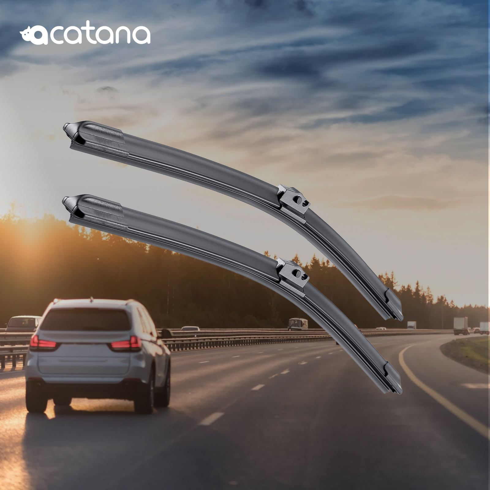 Windscreen Wiper Blades for HSV Coupe V2 VZ 2001 - 2006, (KIT of 2pcs) 7 Aurus Auto Windscreen Wiper Blades for HSV Coupe V2 VZ 2001 - 2006, (KIT of 2pcs)