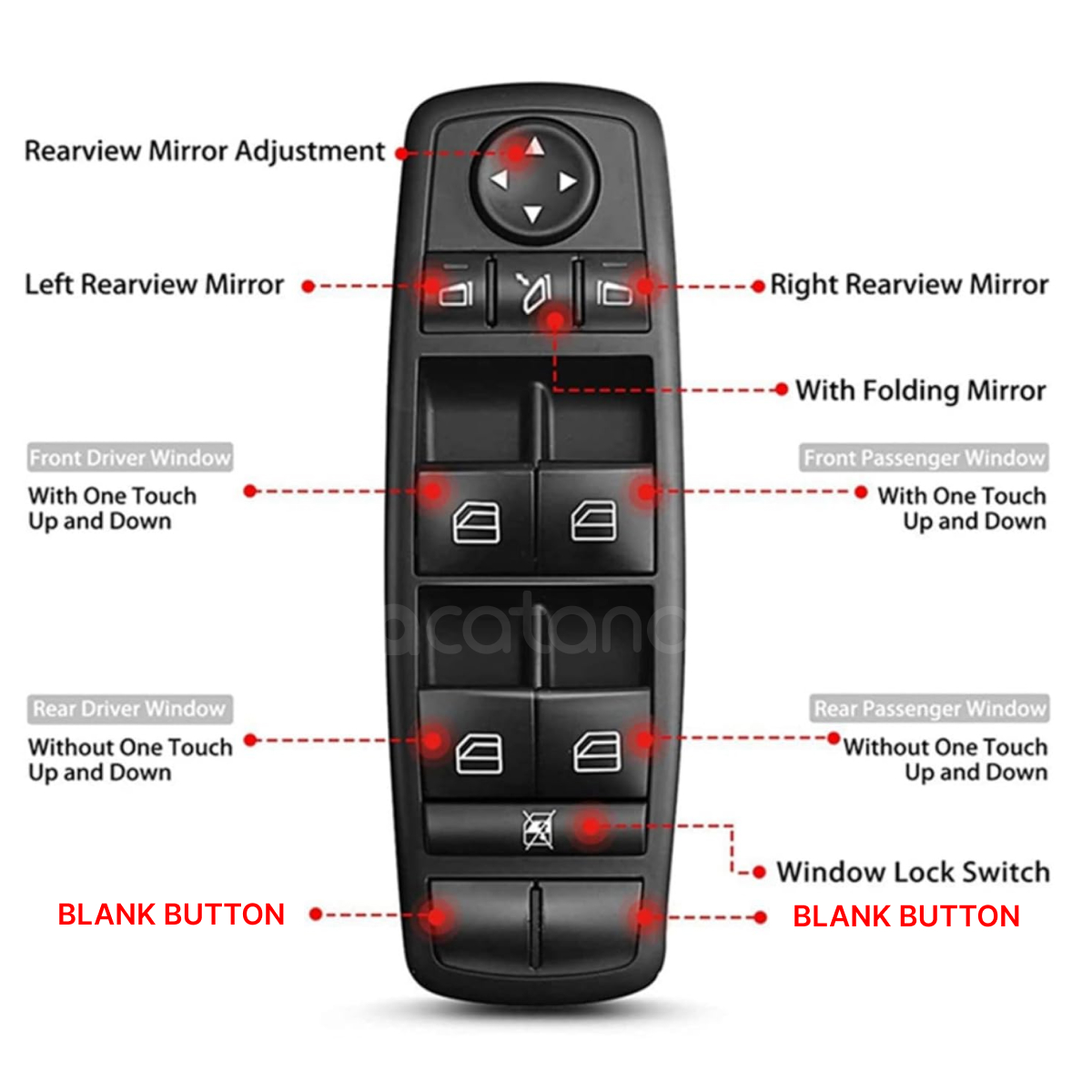 Power Master Window Switch for Mercedes GLS GL320 GL350 GL450 GL500 2006 - 2012 5 Aurus Auto Power Master Window Switch for Mercedes GLS GL320 GL350 GL450 GL500 2006 - 2012 3.0L 4.0L 4.7L 5.5L 165kW 195kW 250kW 225kW 285kW A2518200310