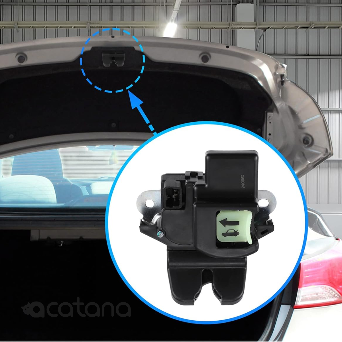Tailgate Trunk Latch Lock Actuator for Kia Forte (81230-A7030, 81230A7030) 8 Aurus Auto Tailgate Trunk Latch Lock Actuator for Kia Forte (81230-A7030, 81230A7030)