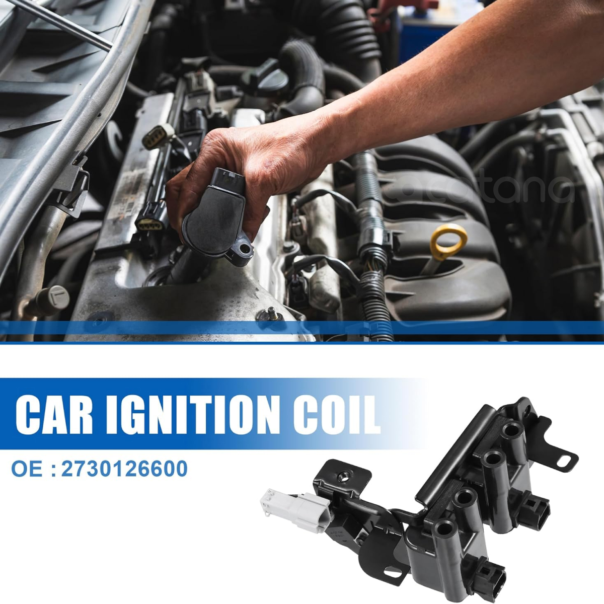 Ignition Coil Pack for Hyundai Kia (27301-26600, 2730126600) 4 Aurus Auto Ignition Coil Pack for Hyundai Kia (27301-26600, 2730126600)