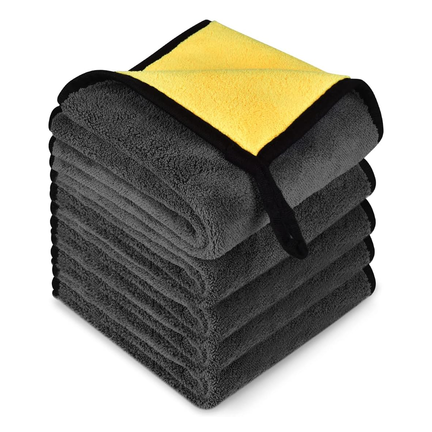 Premium Microfiber Towels - Car Detailing Cloth, (6PCS , BIG Size 30×40cm) 2 Aurus Auto Acatana Premium Microfiber Towels - Cleaning Cloths, 6PCS 30×40cm