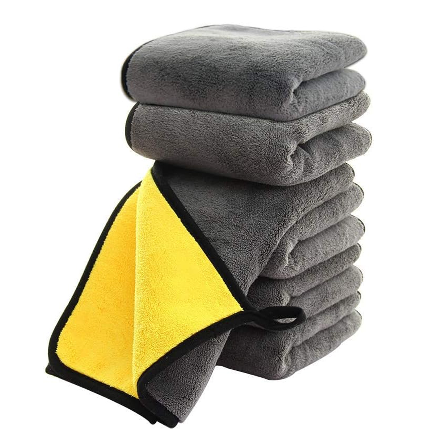 Premium Microfiber Towels - Car Detailing Cloth, (6PCS , BIG Size 30×40cm) 1 Aurus Auto Acatana Premium Microfiber Towels - Cleaning Cloths, 6PCS 30×40cm